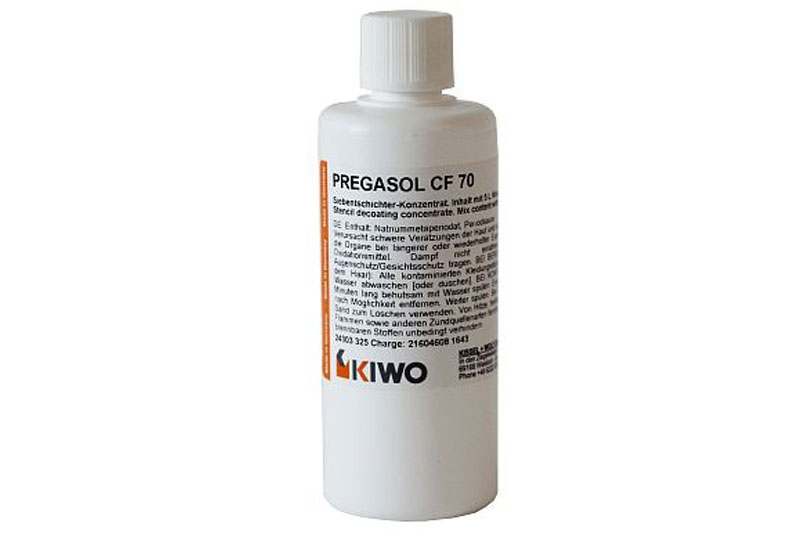 Pregan, Kiwo, Pesu ja puhdistus, Silkkipaino, Marabu
